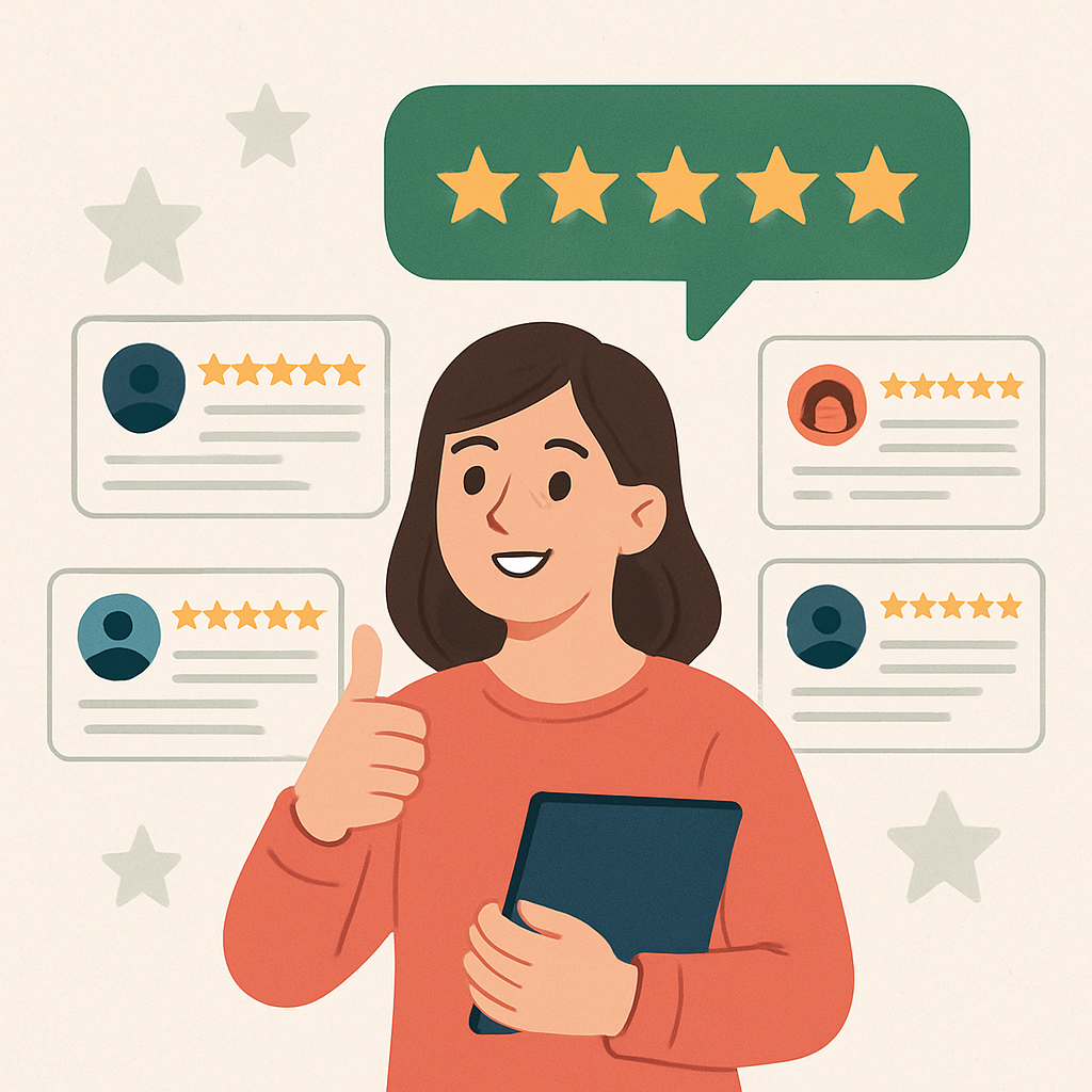 We are backed by countless positive customer reviews